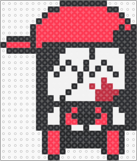 yi xi plush - white,red
