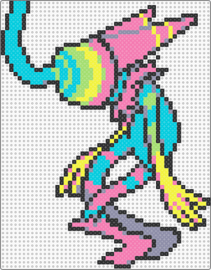 Werewire - pink,light blue,deltarune,villain,video game