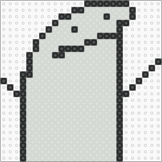sock puppet - white