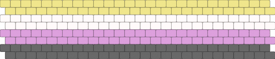 NB bracelet/cuff thing idk - yellow,pink,gray,pride,pride flag,nb,nonbinary,nonbanary flag,nb flag,nb bracelet,braclet