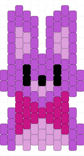 Bonnie (FNAF) - pink,fnaf,bonnie,five nights at freddys,bonnie fnaf,fnaf bonnie,cute,purple,simple