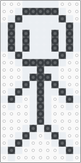 Stick man - black,white,simple,paper,cute,easy,stick figure,stickman,black and white