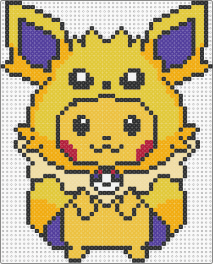 Pokémon - yellow,orange