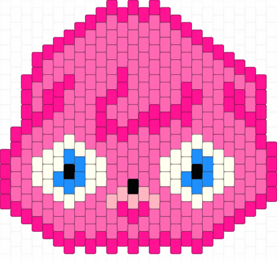 Poppet face Moshi Monsters - moshi, moshi monsters, pink, poppet