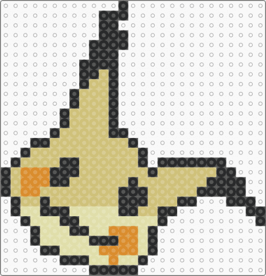 Mimikyu face - beige
