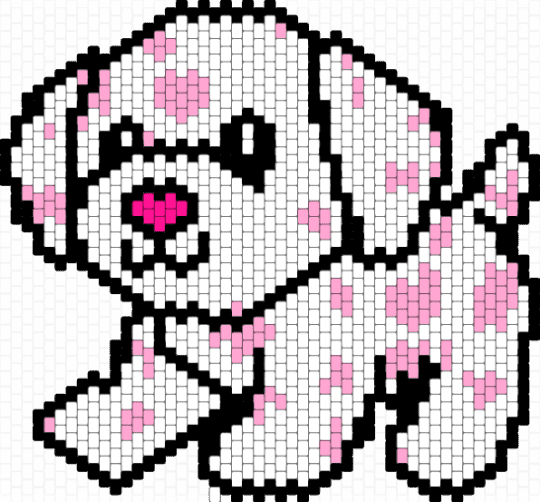 love puppy - white