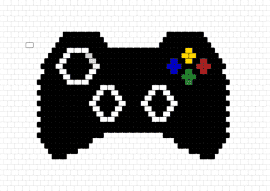 consol - controller,xbox,video game,console,gaming,digital,nostalgia,excitement,pixelated,black