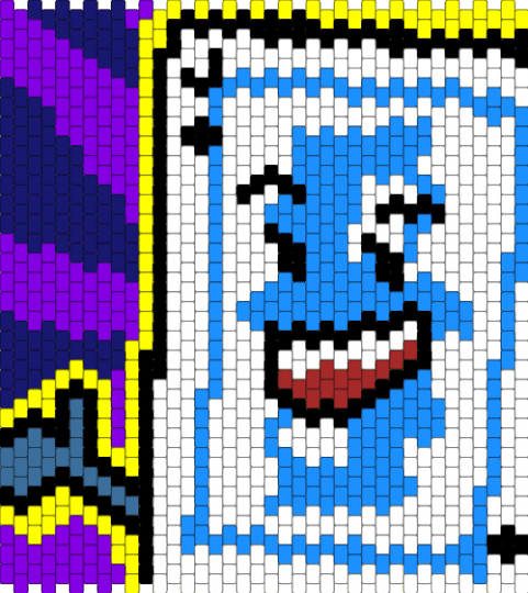 Jack II bag!!! (Scrapped design) - white,purple,light blue,ii,inanimate insanity,object show,bag