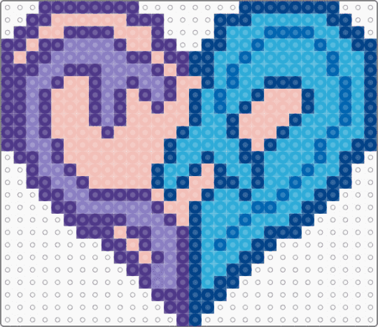 vaporeon and espeon - vaporeon,espeon,heart,video game,cartoon,creature,gaming,pokemon,purple,blue,beige,light blue