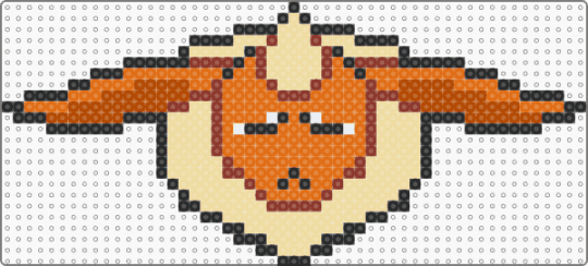 eepy flareon - beige, flareon, orange, pokemon, sleepy, tired