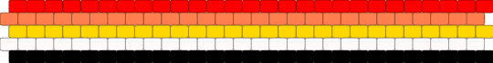 lithromantic flag - red,orange,yellow,black,white,flag,peyote,pride