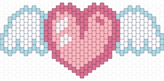 chibi angel heart!!(๑•ᴗ•๑)♡ - pink,light blue