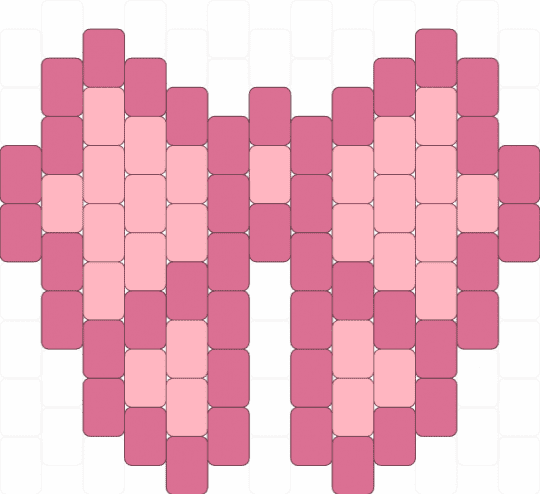 Mini Kandi bow - pink