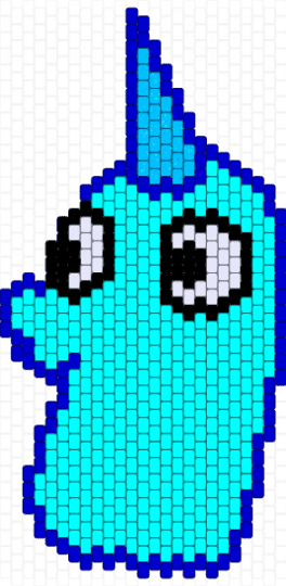 creature - light blue,animal,seahorse,horse,um,creature,blue