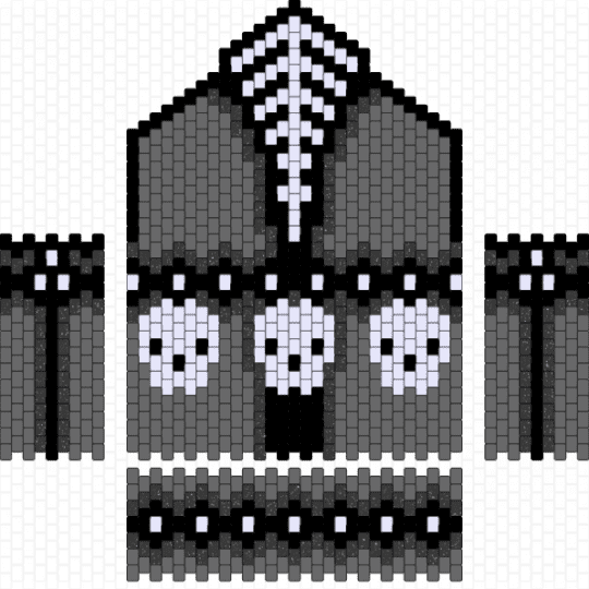gothic skeleton bag!! - gray,goth,gothic,skull,skeleton,bones,spine,bag,panel