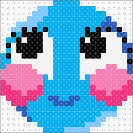 cutesy emoji - blue, blush, charm, emoji, light blue, meme, smile