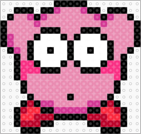 shocked kirby - character, gaming, kirby, nintendo, pink, shocked