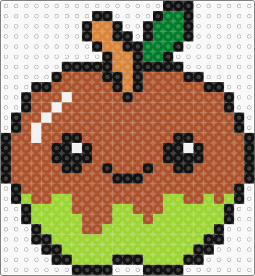 caramel apple - apple, caramel, drip, fruit, halloween, red
