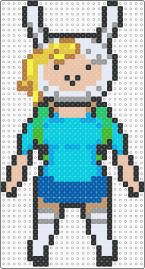 fionna - beige,light blue,blue,fionna and cake,character,cartoon,fionna,adventure time,finn
