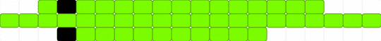 simple green worm - green