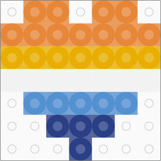 AroAce Heart - orange,aro,ace,aroace,lgbtqia,lgbtq,queer,love,pride