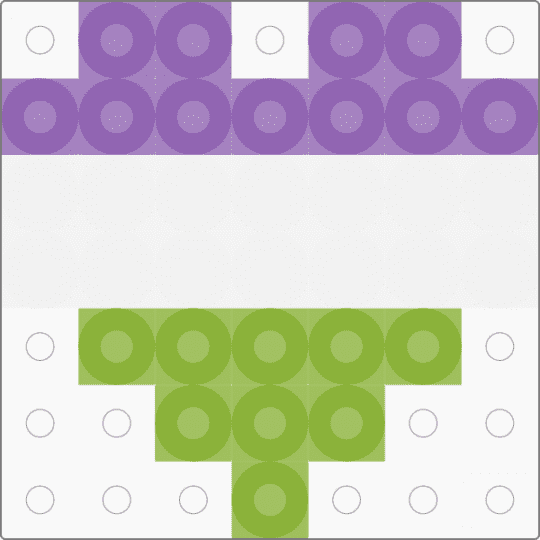 Genderqueer Heart - pink,green,genderqueer,queer,pride,lgbtqia,lgbtq,love,gay