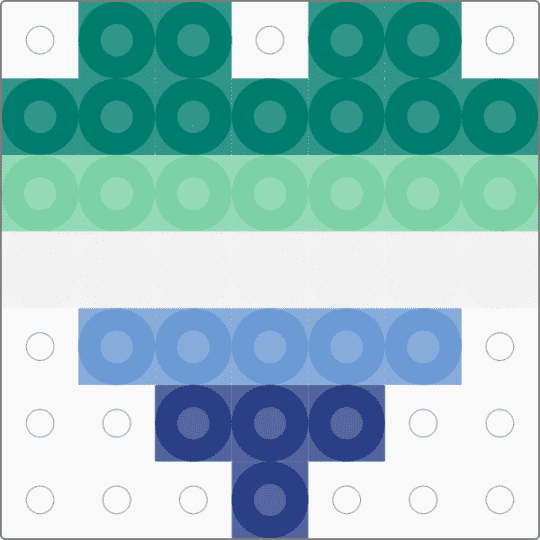 Gay Heart - teal,gay,pride,love,queer