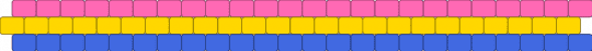 pan flag - pink,yellow,blue