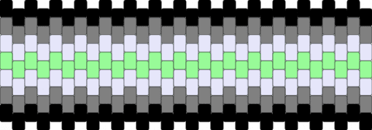 agender flag ! - gray,teal