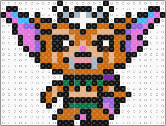 Gnar - gnar,lol,league of legends,character,creature,video game,gaming,black,pink,beige,orange