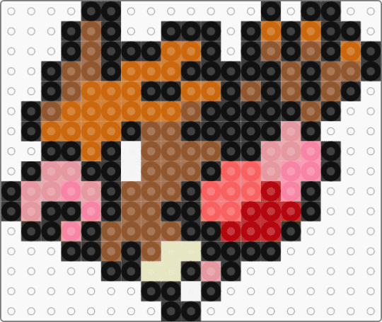 Spearow - black,tan,orange