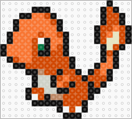 Charmander - red,orange
