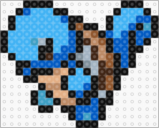 Squirtle - light blue,blue