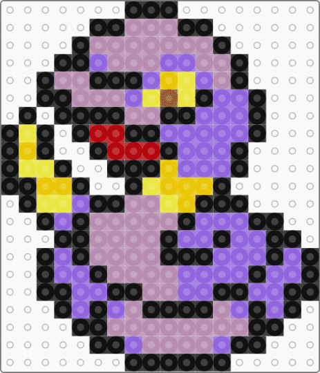 Ekans - purple,pink