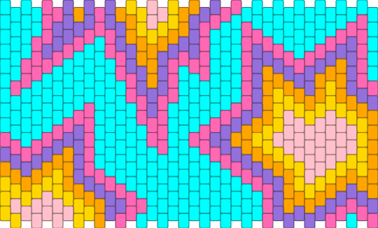 Gnzlx - pink,light blue