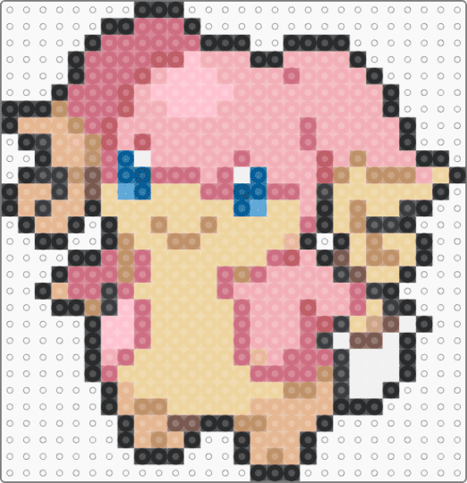 Audino - beige,pink,audino,pokemon