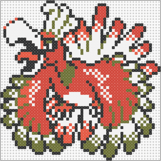 Ho oh recolor - red,gold