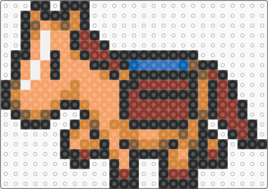 Horse - black,orange,red,horse,harvest moon snes