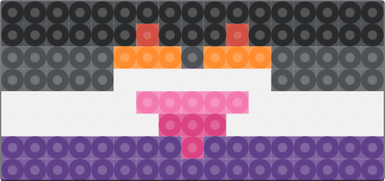 Pride flag - gray,purple,pride,ace,lesbian
