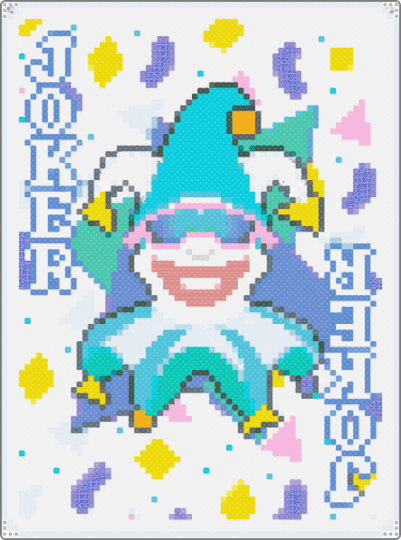 Retro - white,light blue,blue,gray,colorful