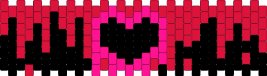 drippy heart PINK (READ DESC) - red