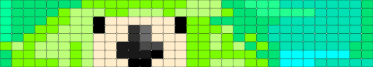 ParrotX2 ladder - teal,green,yellow