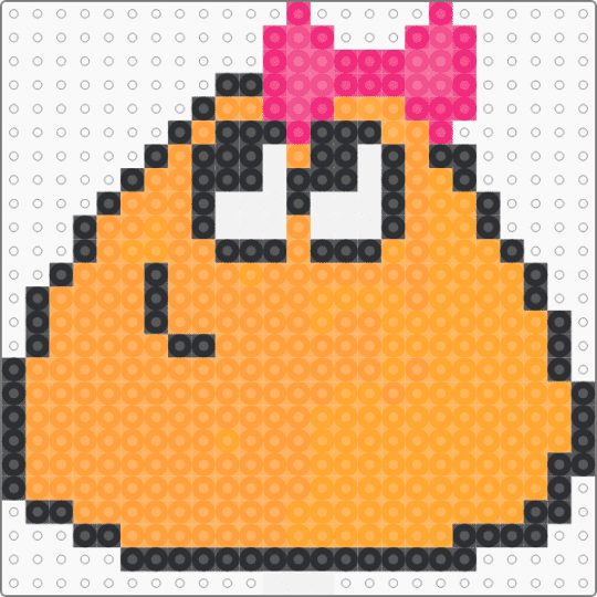 pou cute - orange