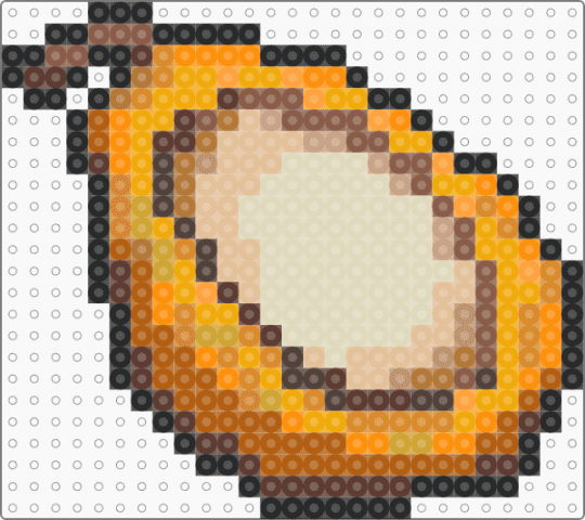 Half Coconut (PEAK) - orange,beige