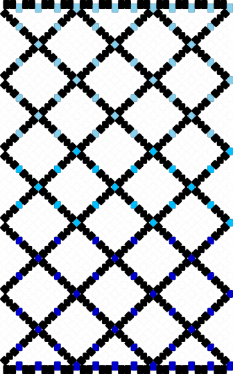 Blue and black fishnets - black,light blue,purple,kandi kid,fishnets