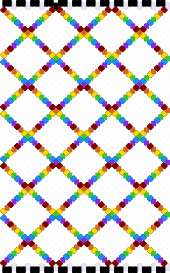Rainbow fish nets comment for other colors - orange,green,purple,colorful,pride,gay,fun,scene kid,kandi core,lgbqt