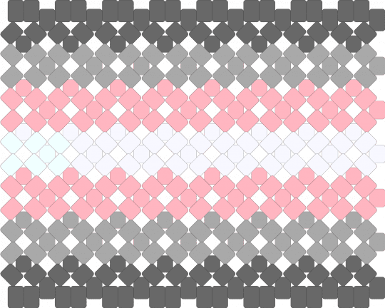 demi-girl x base cuff - pink,gray