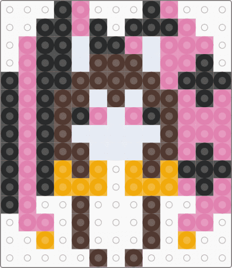 Columbina from TFC - pink,brown,the freak circus