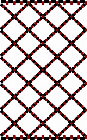 red and black fishnets - black,red,hazbin hotel,keekee,scene kid,kandi kid,emo