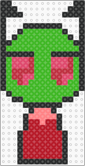 Zim critter! || Invader Zim - green,red,invader zim,zim